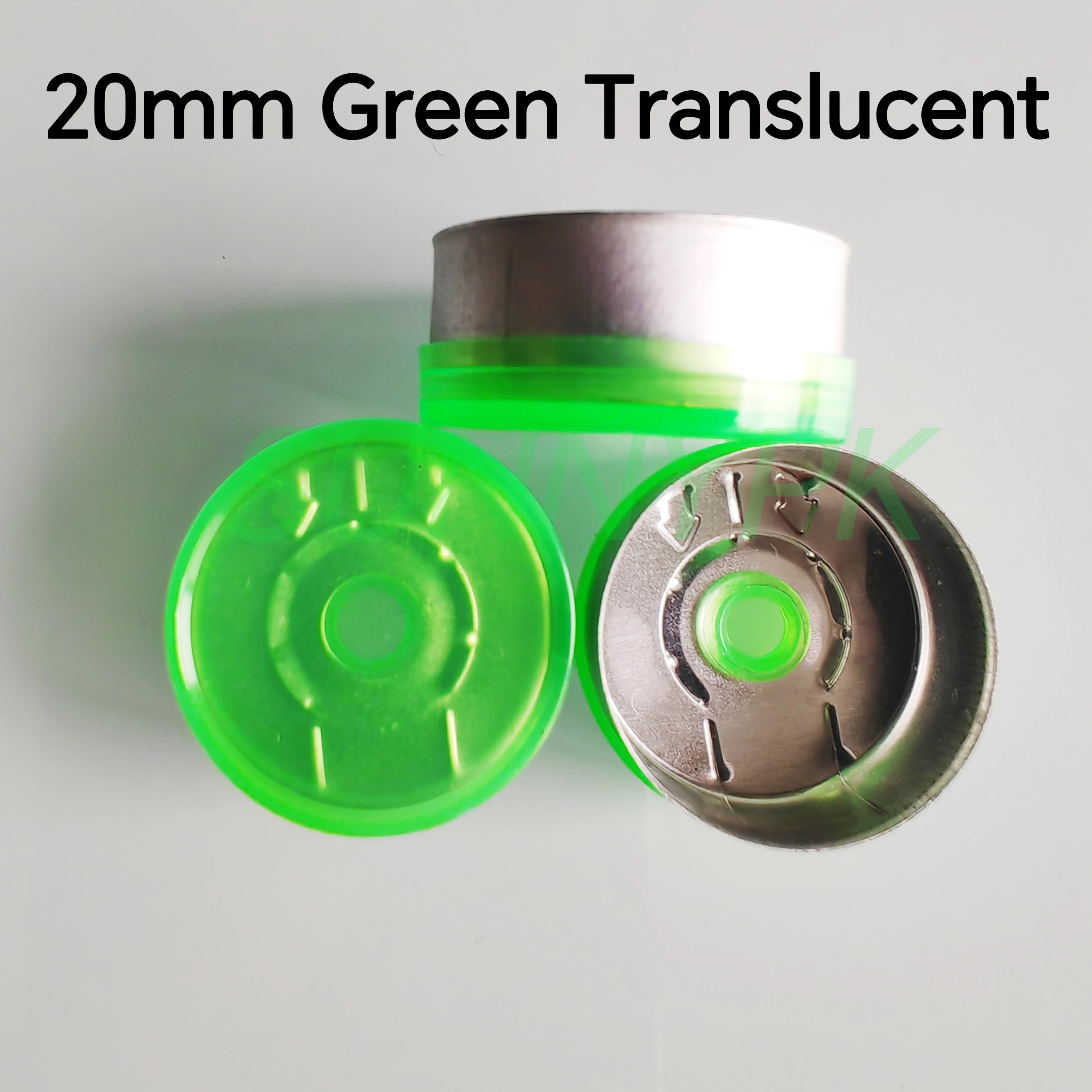 20mm Plastic Sealing Cap,50pcs/lot!All Kinds Of Colored Plastic- Aluminium Caps,Closure tops for crimping glass vial