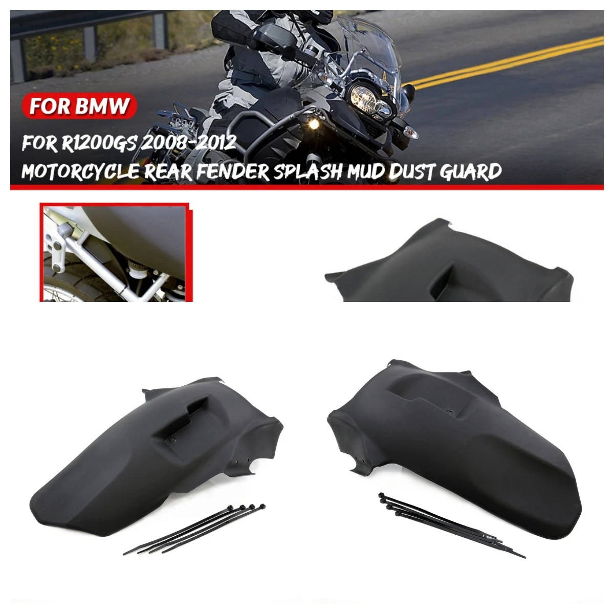 

Модифицированные передние и задние брызговики ​ Для BMW R1200GS 2008-2012
