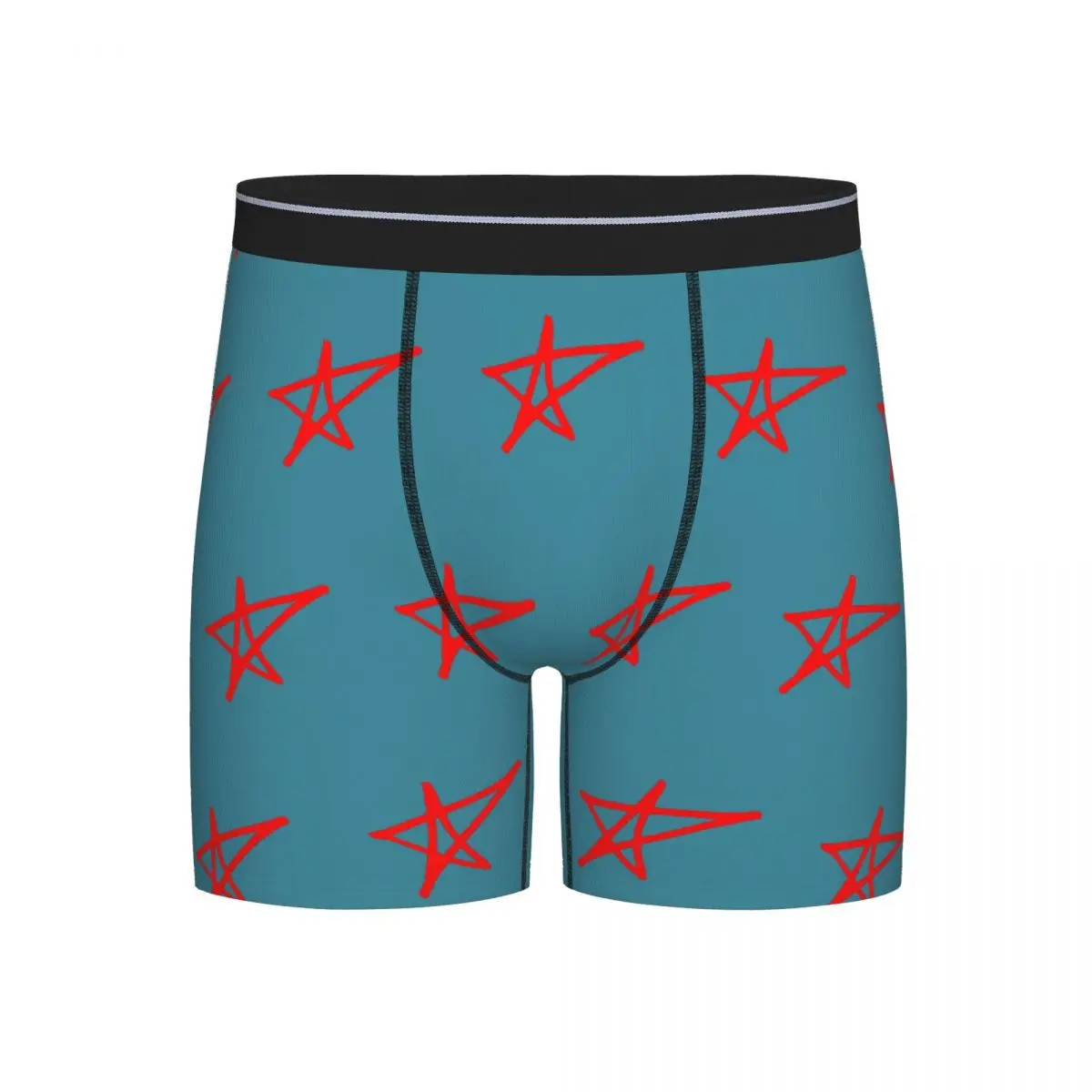 

Long Boxer Underpants Shorts Avril Lavigne Star Panties Men Ventilate Underwear for Homme Man Boyfriend Gifts