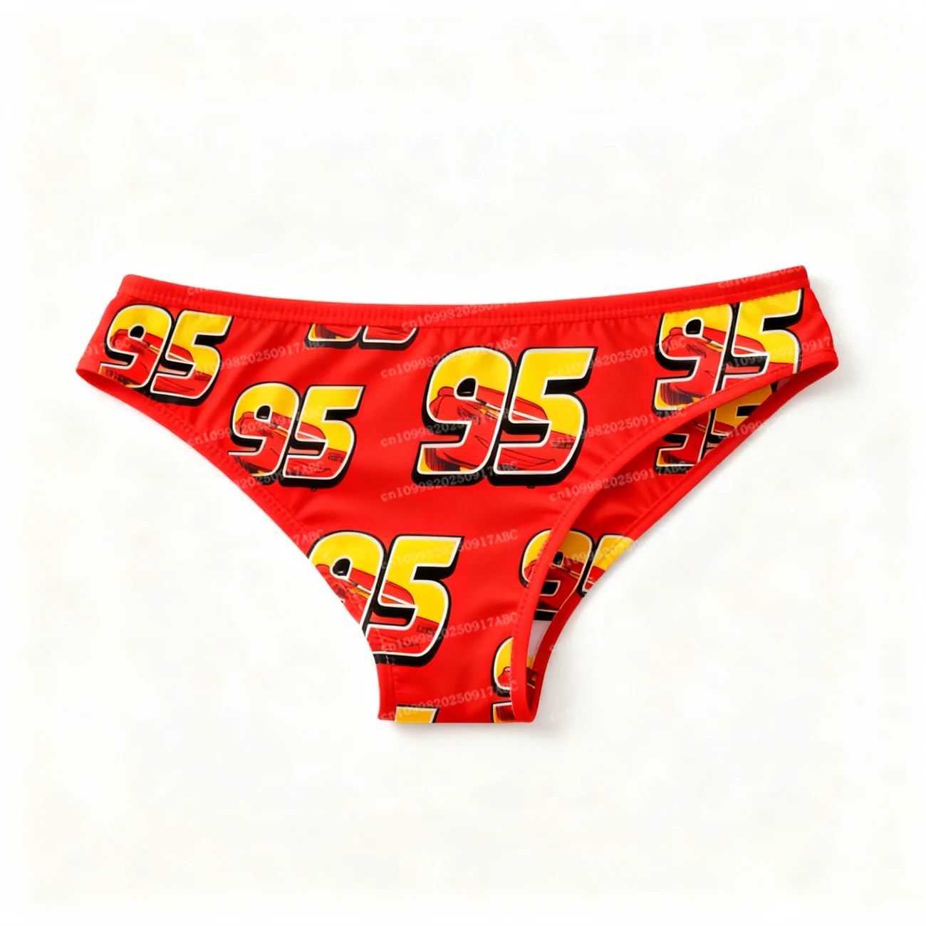 (Miniso) Cuecas de casal relâmpago mcqueen cuecas est carros homem cuecas shorts humor macio para mulheres cuecas