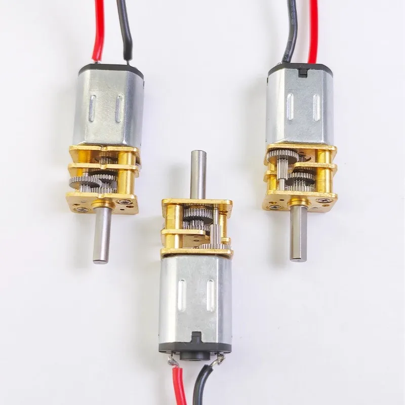 New GA12-N20 reduction motor with wire 3V 6V 12V micro DC gear reduction motor low-speed motor