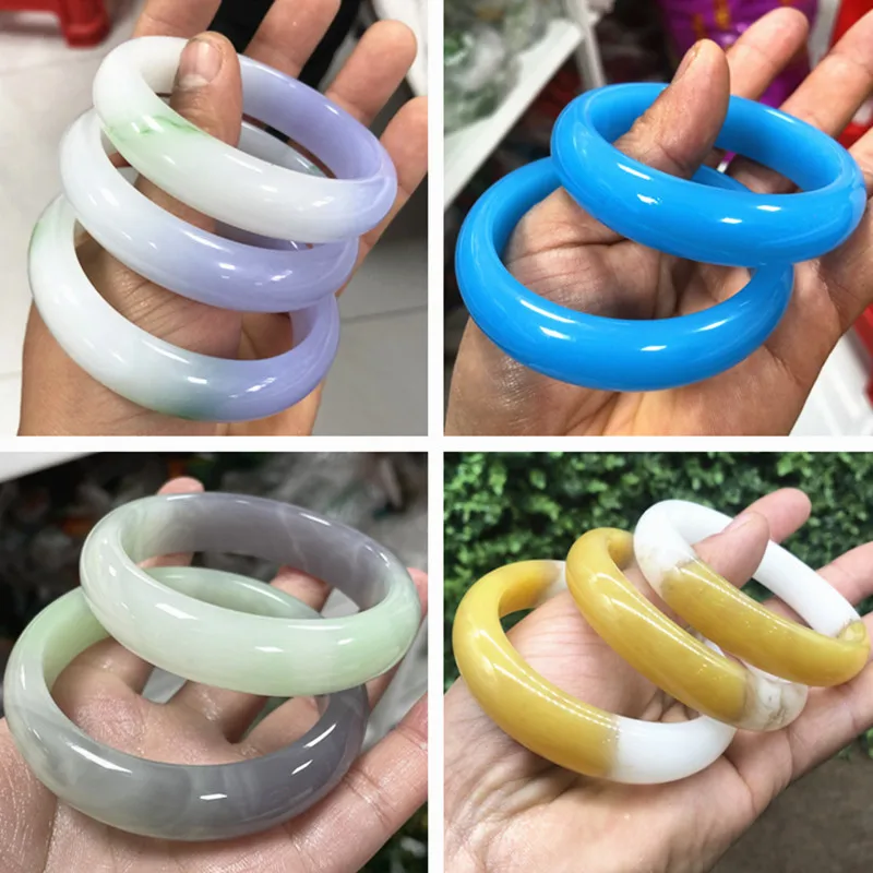 

Фиолетовый трехцветный браслет Hotan Jade Sooty фиолетовый женский многоцветный плавающий цветок нефритовый браслет браслет для женщин