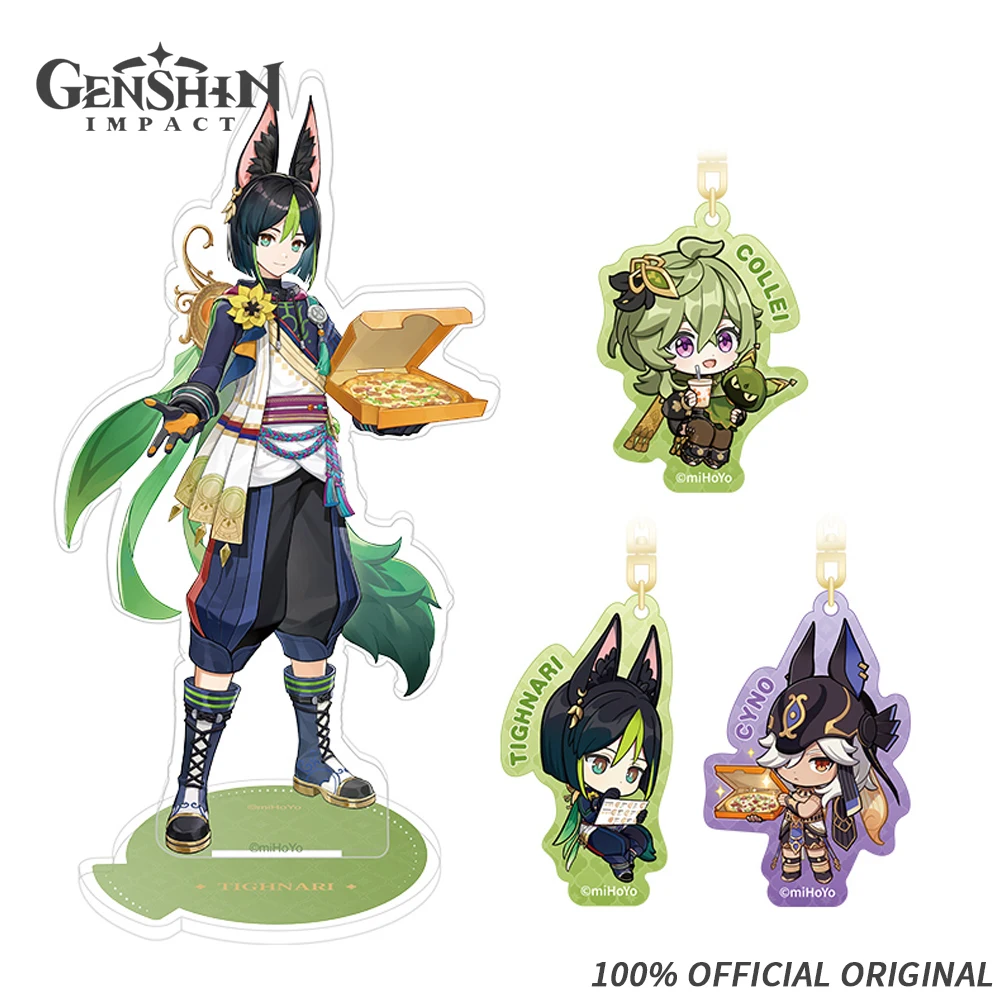 

Genshin Official Genuine Original Game Tighnari Collei Cyno Flavor Journey Series Genshin Peripheral Products Stand Pendant