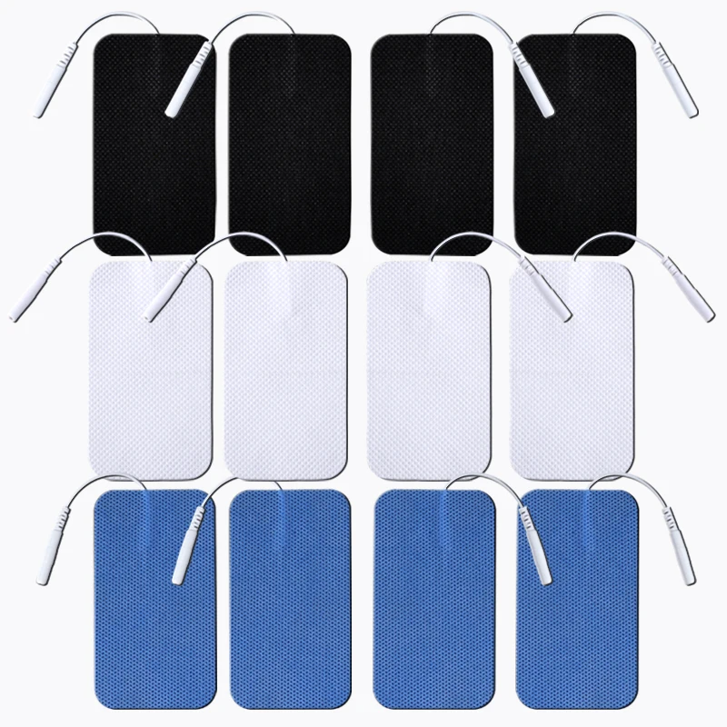 5x9cm Non-woven Fabric Self Adhesive Electrodes Pads for Electric Massager TENS Gel Replacement Sticker Patches Accessory