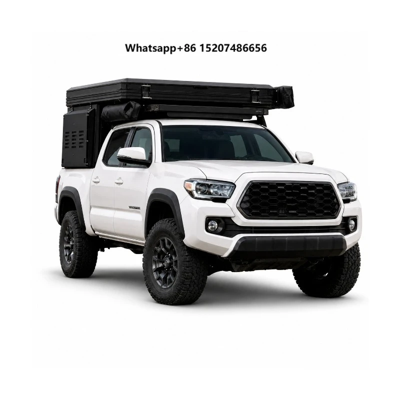 Rear Door Slide in Truck Camper for Ranger  Aluminum Alloy Off Road Camping