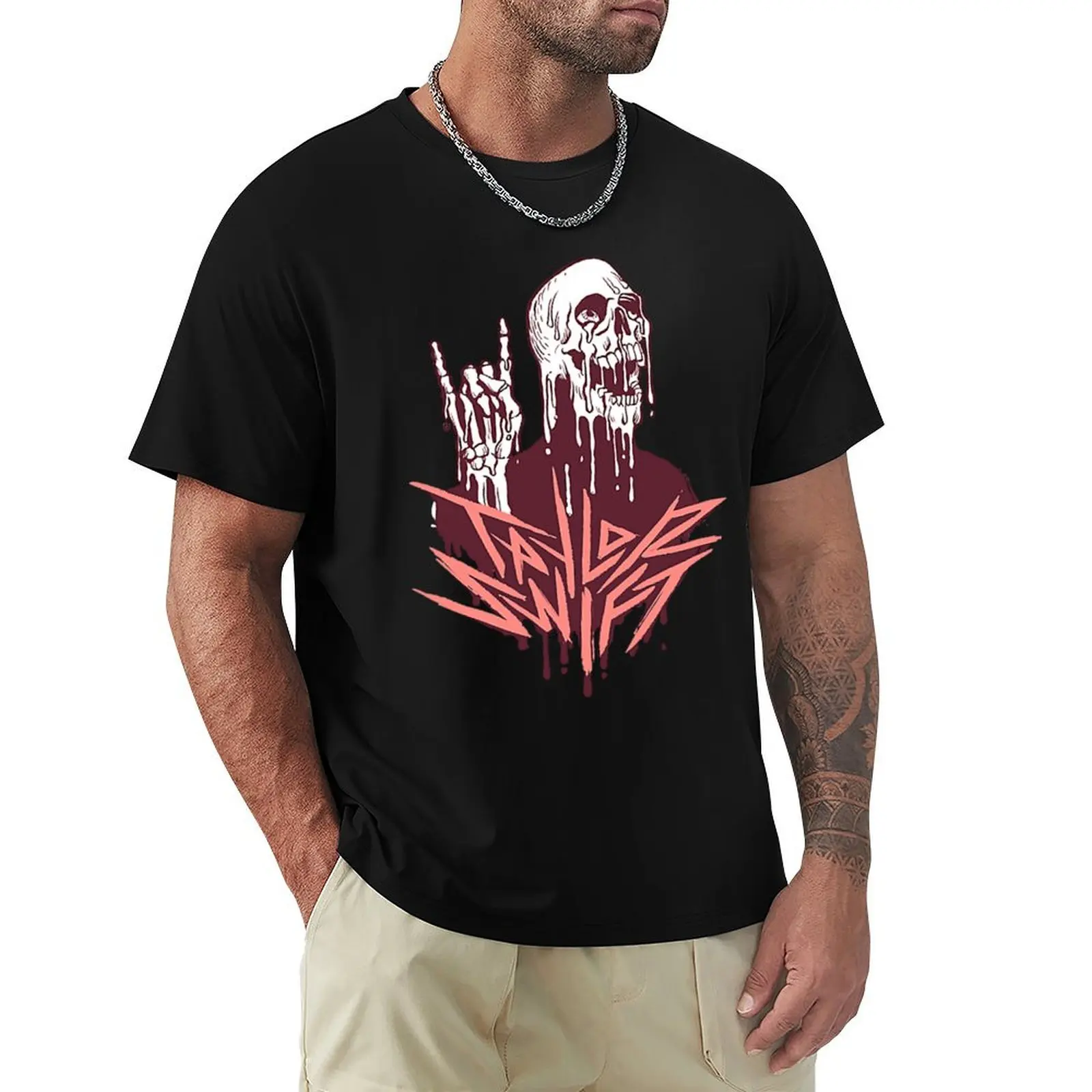 Metal Swift T-Shirt Work Basic Short Sleeve Top