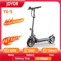 JOYOR Y6-S Adult Electric Scooter 500W Motor 48V18AH Battery Foldable E-Scooter 10 Inch Off-Road Tire City Escooter