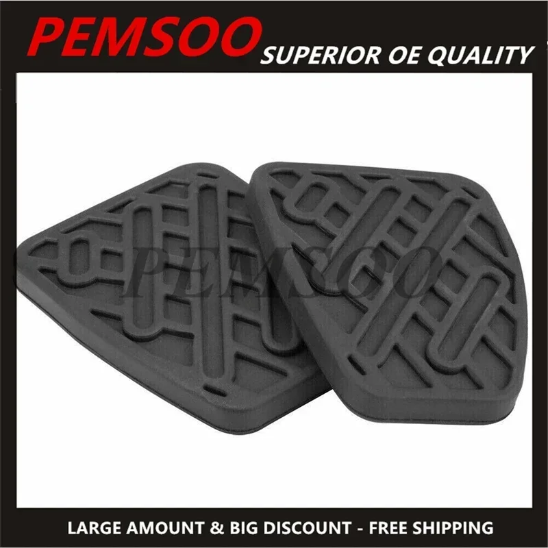 

2Pcs Brake Clutch Foot Pedal Pad Cover for Nissan Qashqai 2007 2008 2009 2010-2016 Rubber Car Accessories 46531-JD00A 46531JD00A