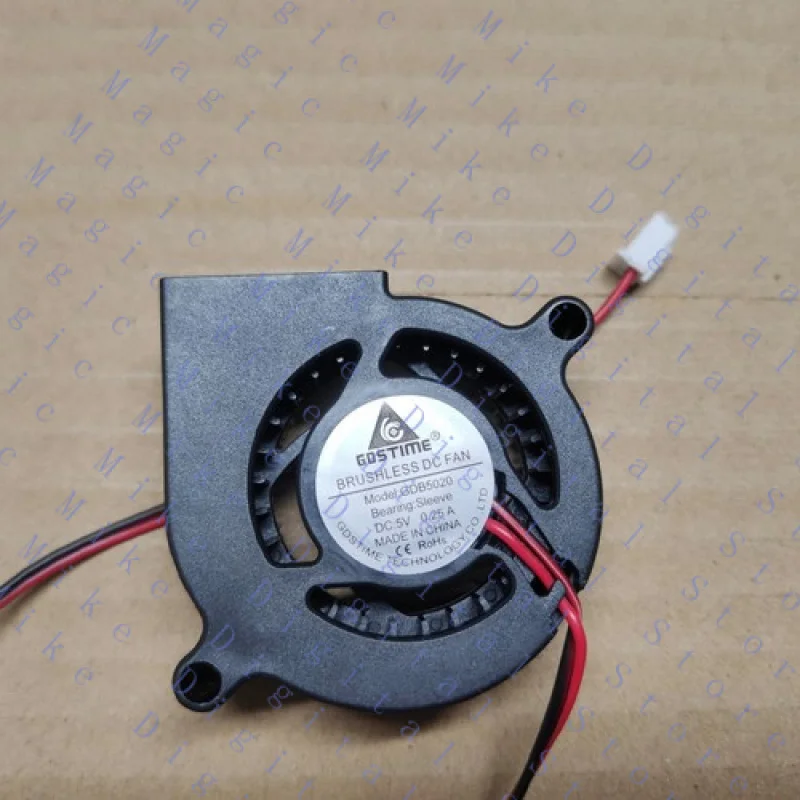 UU  4 Pieces  Brushless Centrifugal Blower computer Gdstime 5020 50mm 5cm 5v fan