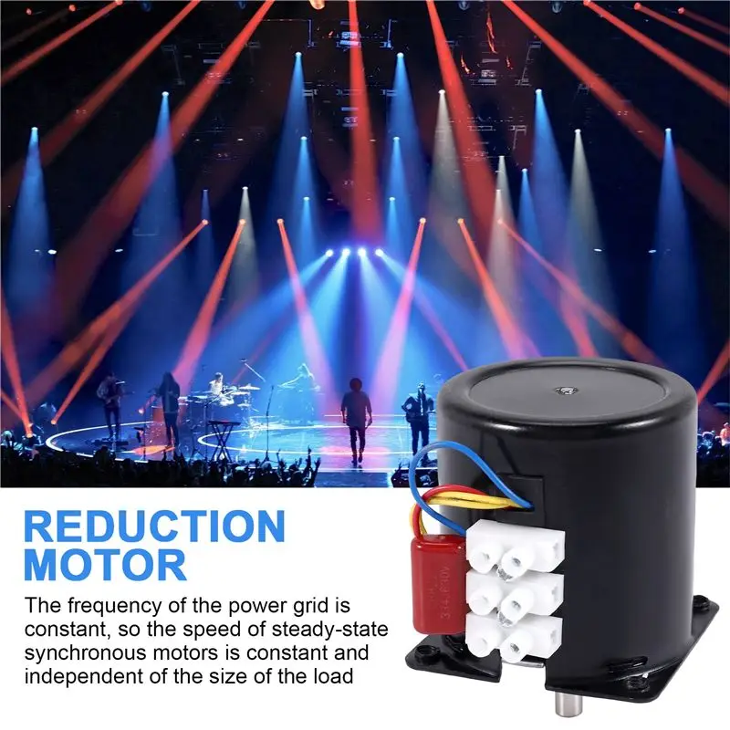 

Синхронный двигатель A36T, 15 об/мин, 60KTYZ, 220В, 14Вт, с постоянными магнитами, редукторный, малогабаритный