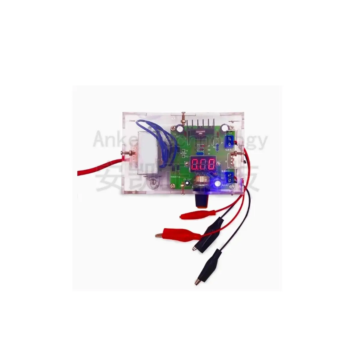 

LM317 Adjustable Voltage Regulator Power Supply Board Kit, DIY Production for Electronic technology training, Welding Parts for