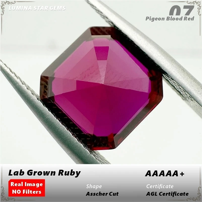 Asscher Cut Lab Gro…