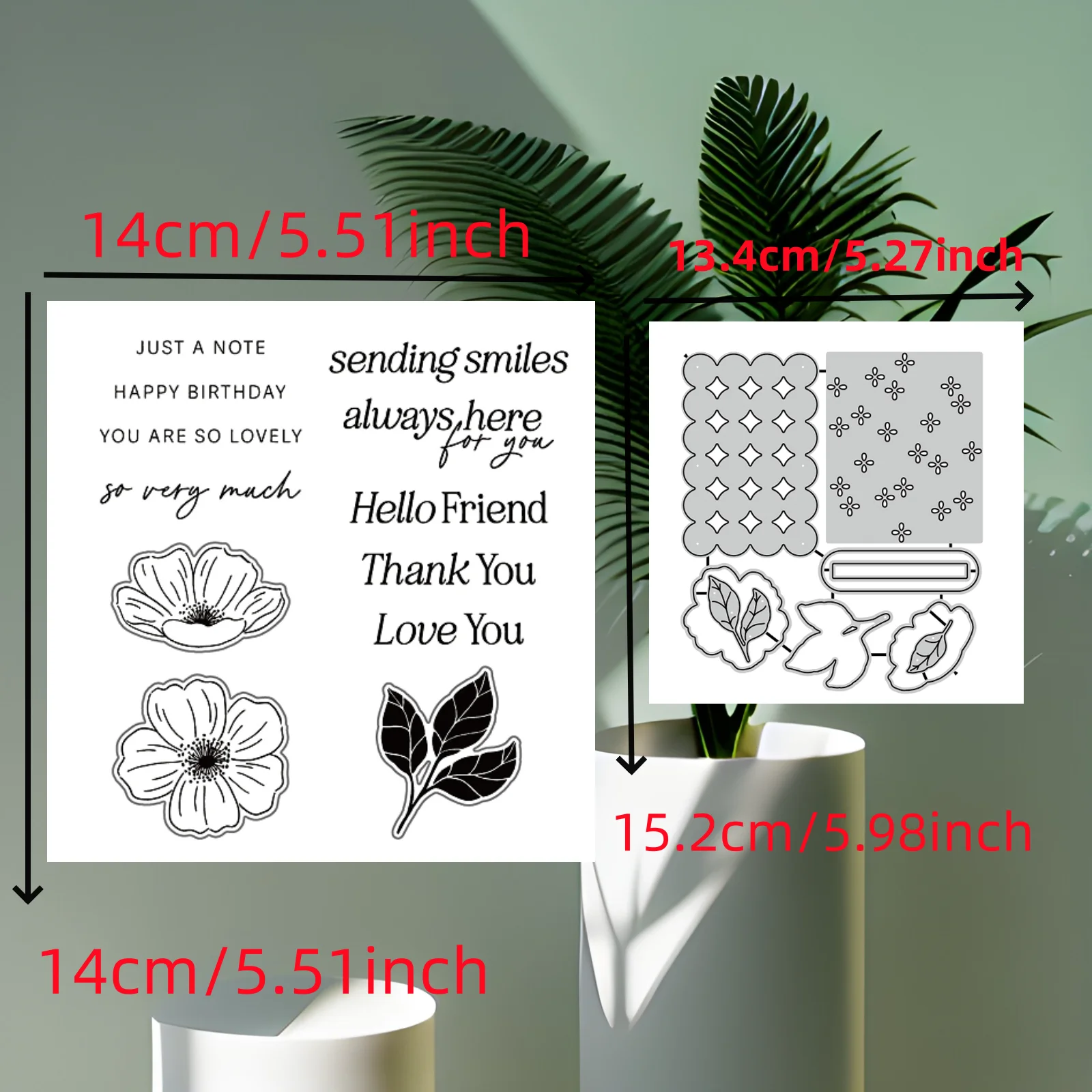 2025-2026 Weihnachten Metall Stanzformen und Stempel Schablonen für DIY Scrapbooking Fotoalbum gestanztes Prägepapier