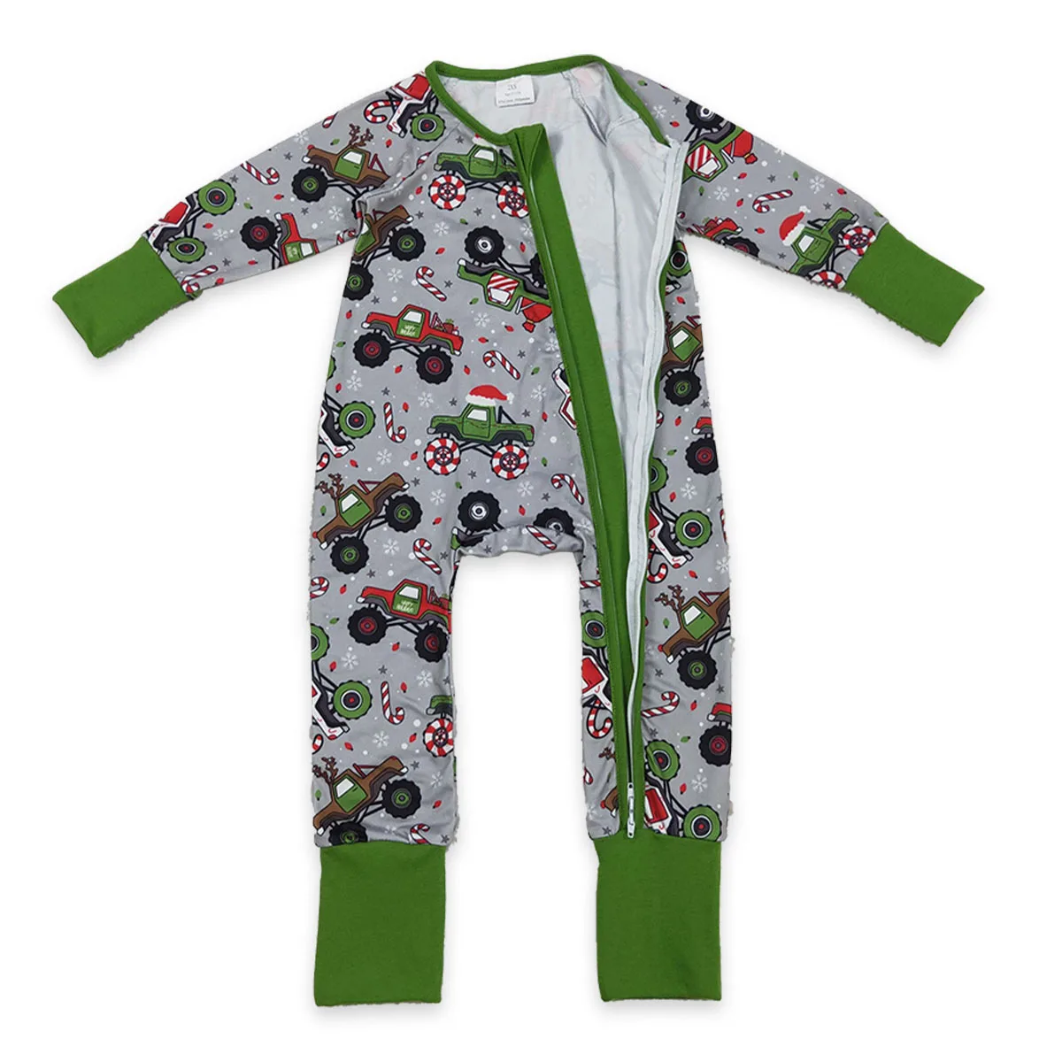 

Оптовая продажа, рождественский комбинезон с длинными рукавами для новорожденных мальчиков, комбинезон для малышей, детский комбинезон на молнии ярких цветов, комбинезон для младенцев