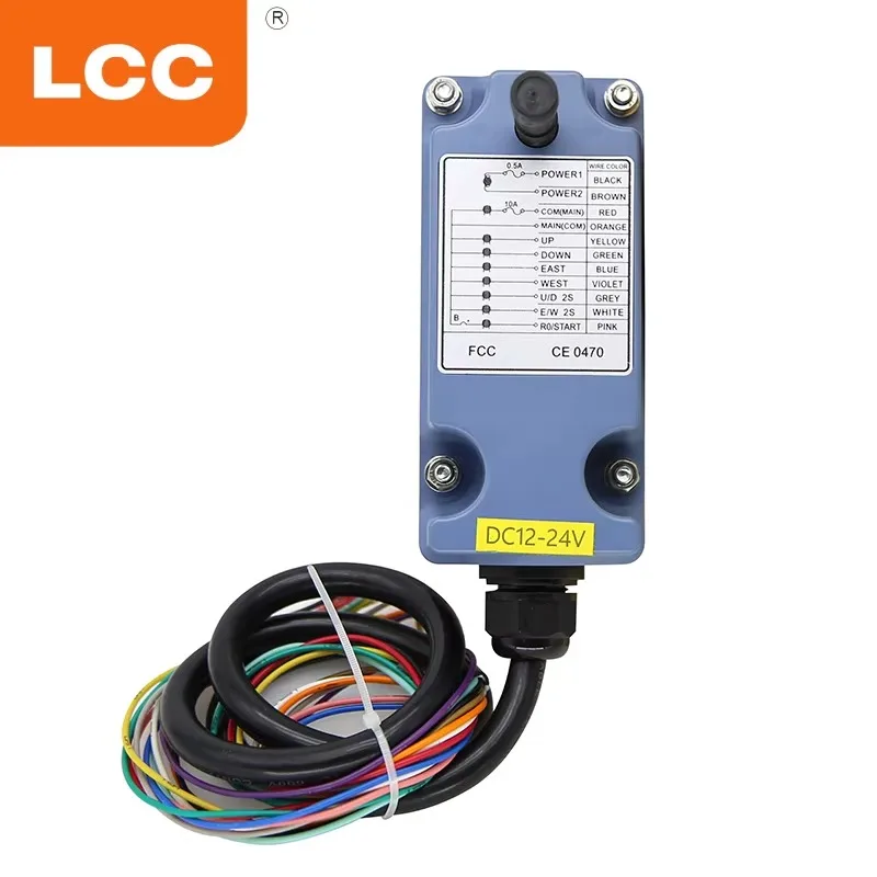 SAGA1 L6B Transmitter&Receiver Saga-L6B Control System Crane Auto DC12-24V Wireless Remote Control Switch