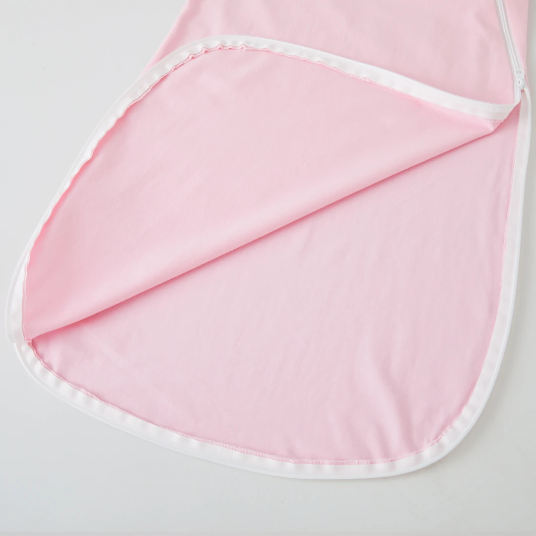 0.5 tog 夏用新生児用防衝撃寝袋パジャマ ベビーパジャマ 軽量ジッパー付きクロールスーツ 踢き防止コットン寝袋