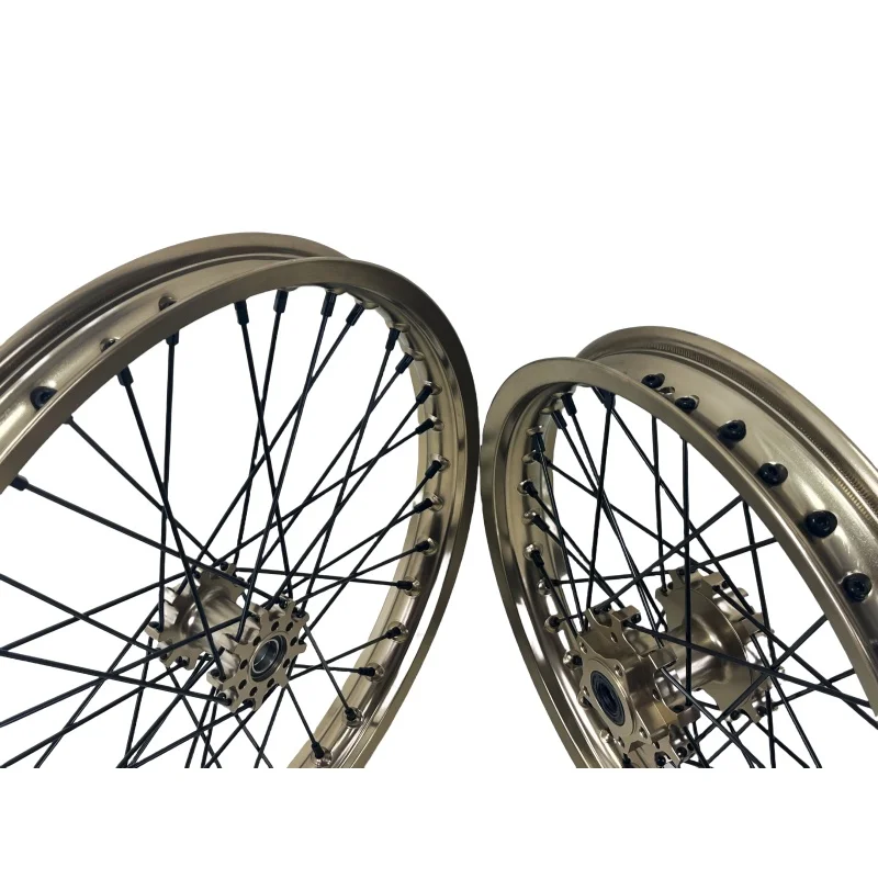 E-bike Wheels Set Magnesium Color Rims for SUR-RON  LBX  X160 X260 19/16 Aluminum 7050T6