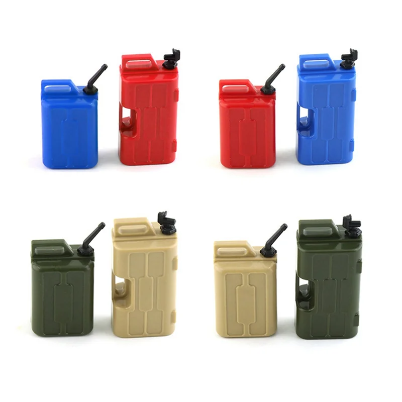 Excellent-Simulation Oil Barrel Bucket For 1/10 RC Crawler Car Traxxas TRX4 Defender TRX6 AXIAL SCX10,B Parts