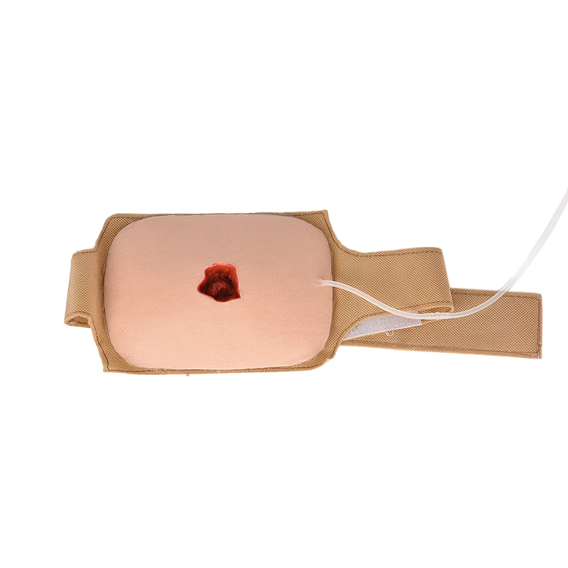 Wearable irregular shape wound kit