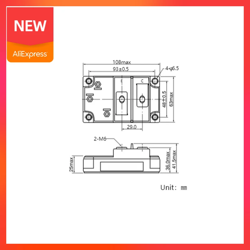 New FRS400BA50 FRS400BA60 FRS400DA100 FRS400DA120 Fast Recovery Diode Module 400A 500V/600V/1000V/1200V