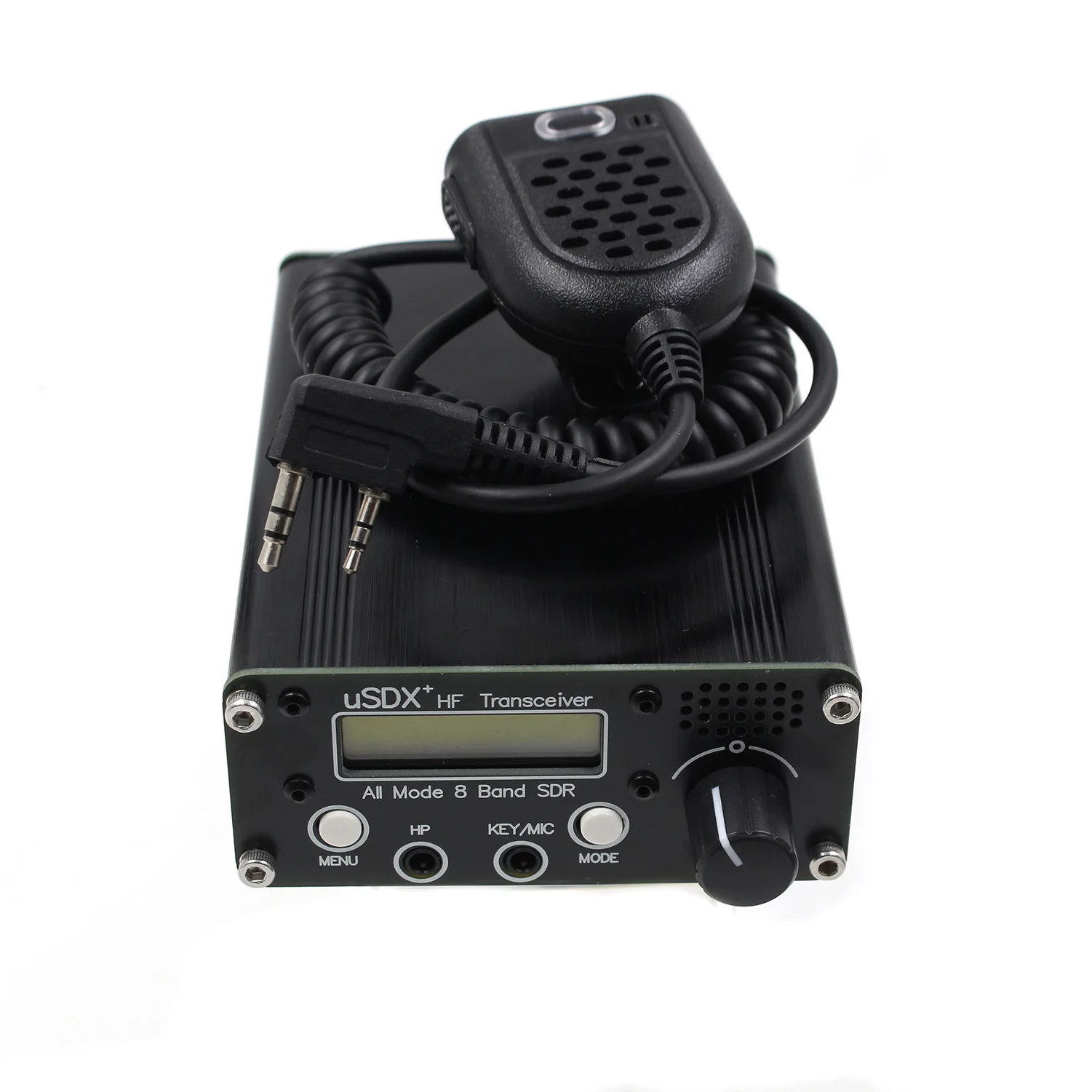 USDX+ Plus V2 8-Band SDR Full Mode HF SSB QRP Transceiver Upgraded Version for Amateur Radio