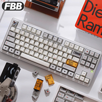 FBB keycap T52 PBT Hot Sublimation Customized For Cherry Profile Mechanical Keyboard Keycaps 60%, 75%, 80%, 96%, 100% Layout