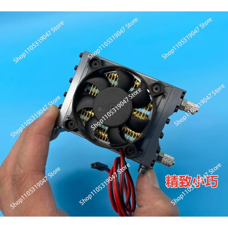 Hydraulic model radiator, hydraulic system heat dissipation, suitable for model hydraulic construction vehicle excavator
