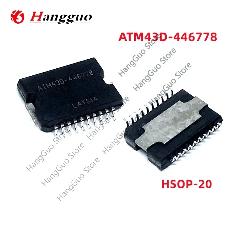 2PCS/LOt Original ATM43D-446778 ATM43D HSOP-20 For car engine ecu computer board fuel injection dynamic IC Chip