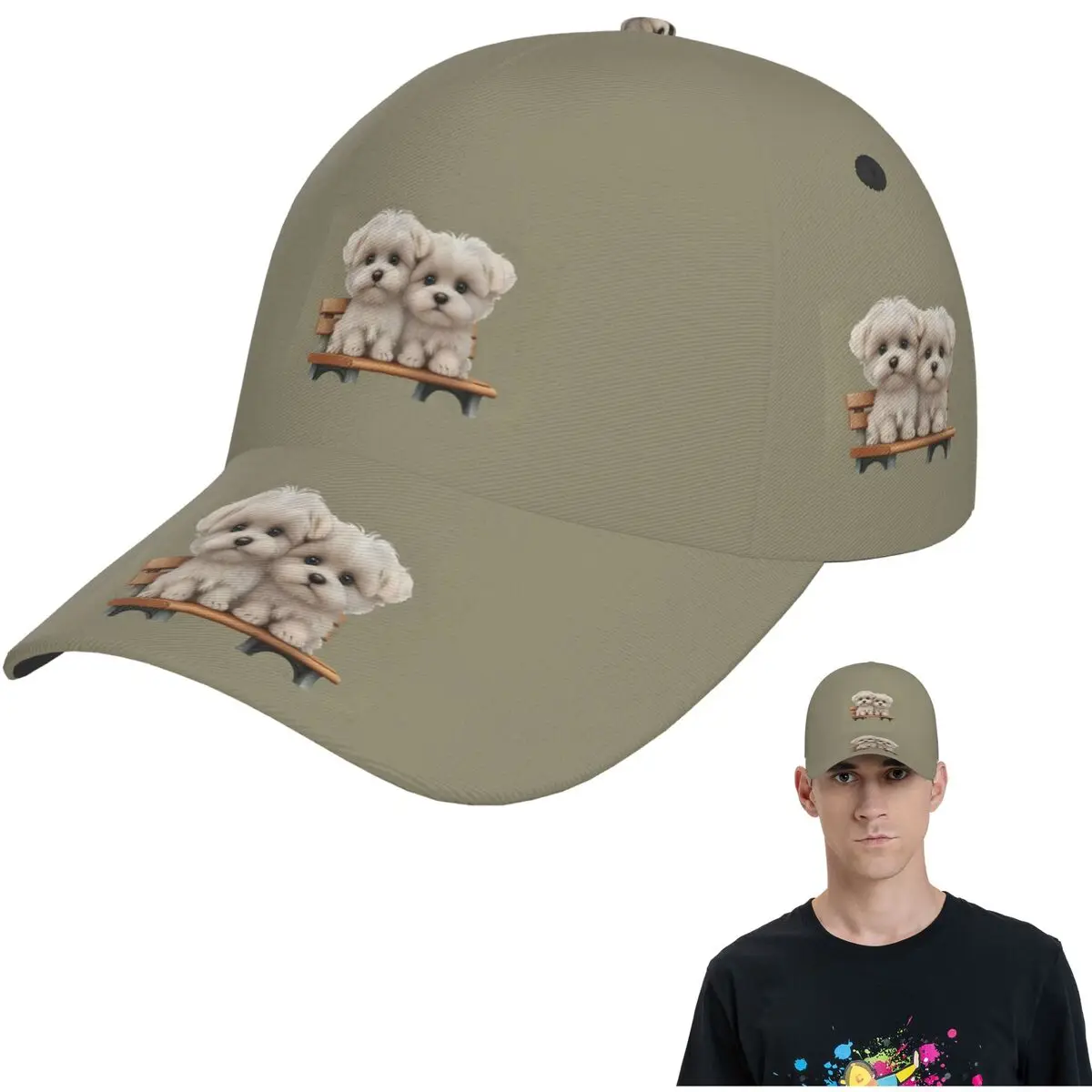 

Сетчатые бейсболки для собак Border Collie, модные бейсболки Snapback, дышащие бейсболки, уличные мужские и женские кепки