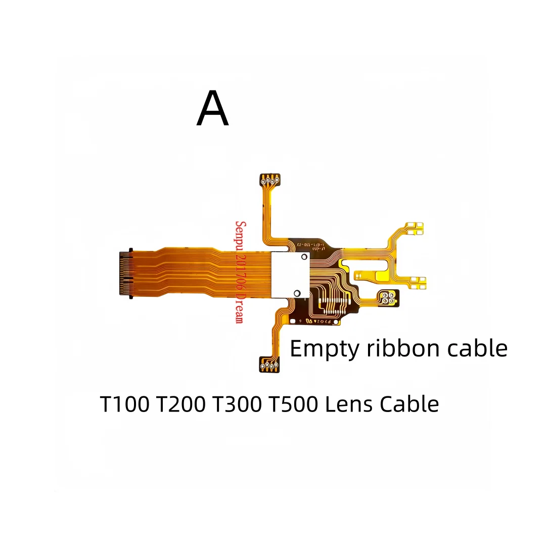 For Sony DSC-T100 T200 T300 T500 Cyber-shot Camera Main Lens Flex Cable Rear Group Ribbon FPC Repair Replacement Spare Parts