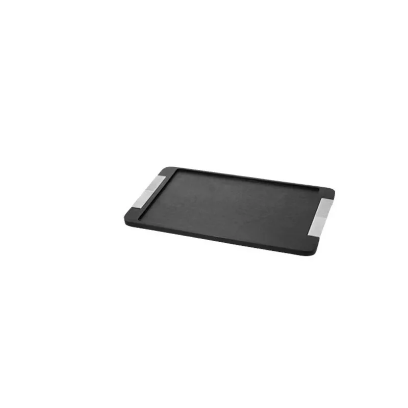 Light luxury tray, simple style Nordic wood storage practical creative tray