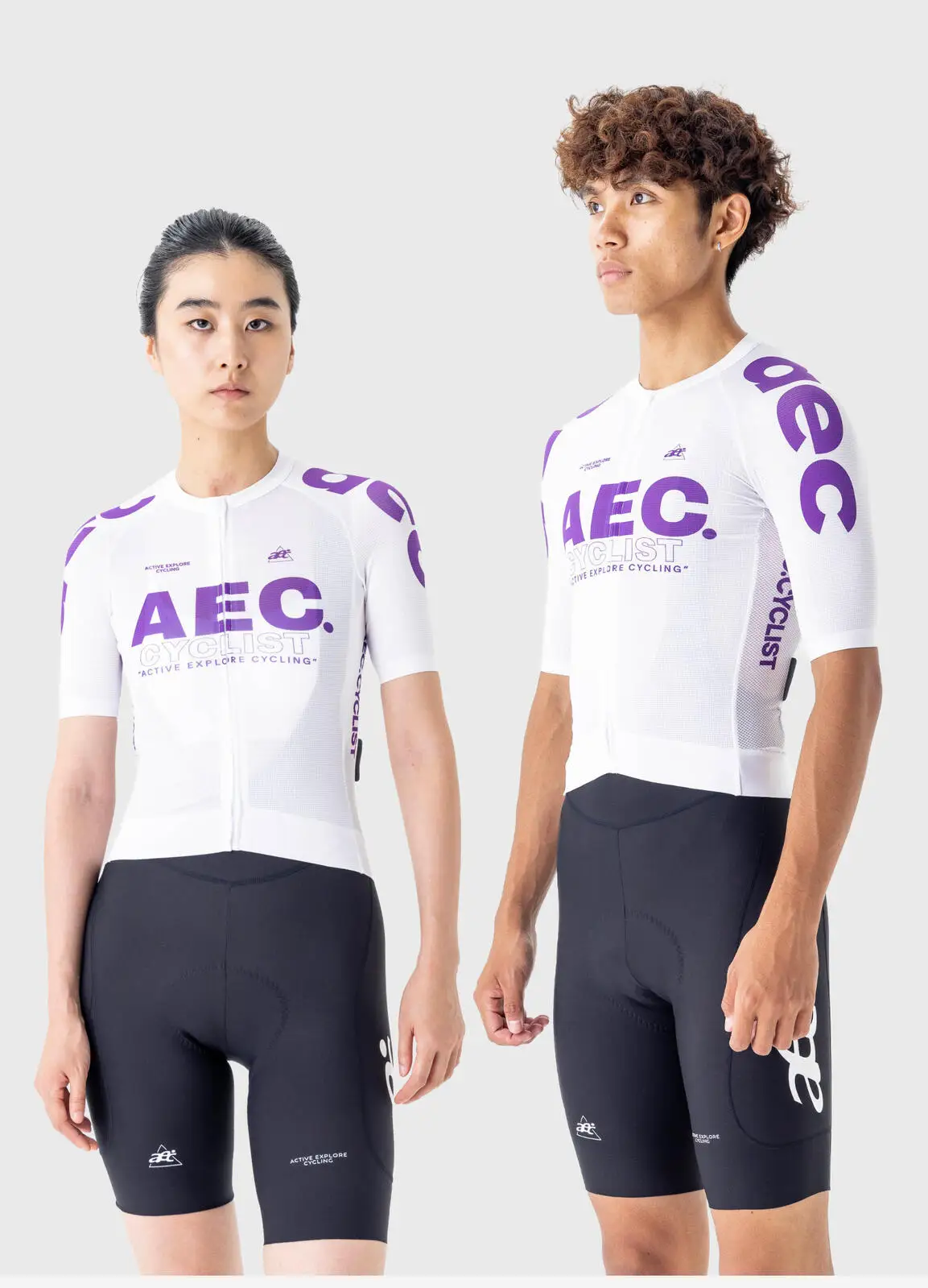 AEC Damen Langarm-Radtrikot Schnelltrocknend Herren Kurzarm-Fahrradoberteil Sommer Atmungsaktive MTB-Bekleidung FengChi Serie – Detail 18
