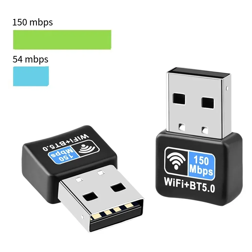 

150Mbps USB Wifi Adapter 802.11b g n ac For PC Win7 8 10 11 wireless wifi adapter Bluetooth 5.0 Lan Card