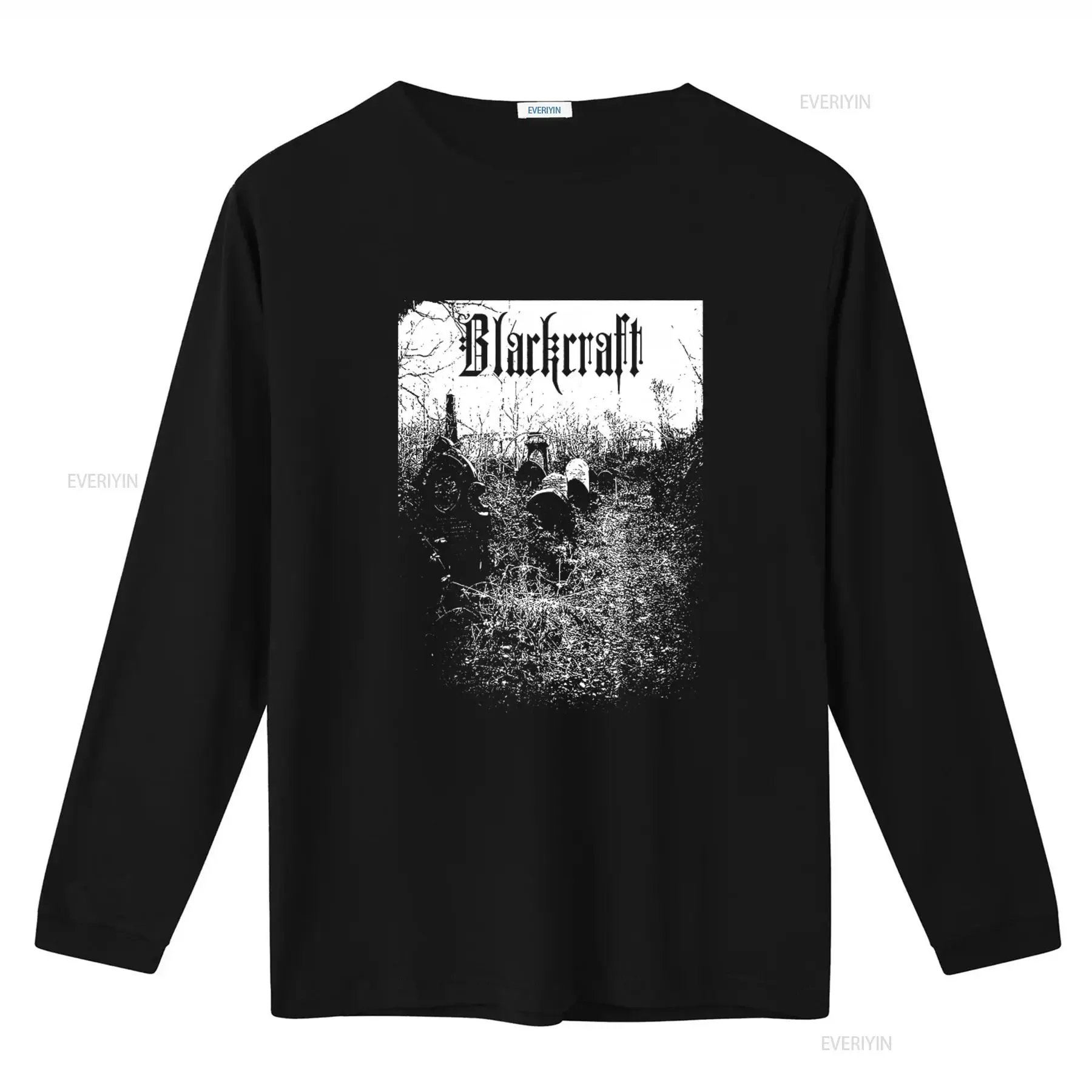 Blackcraft Cemetery Gothic Punk Witch T Shirt Cult Bury the Gods Design for Edgy Style vintage Washed Soft graphic homme