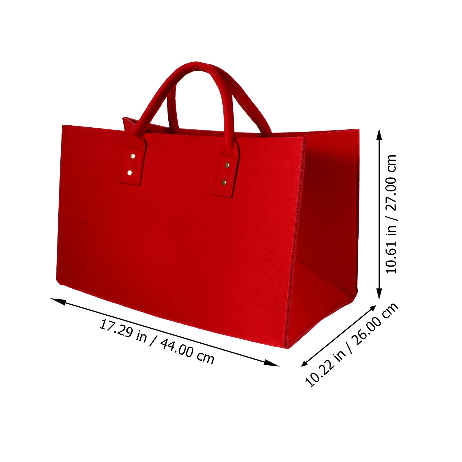 

1pc Felt Firewood Storage Bag Lightweight Foldable Camping Log Carrier Garden Tools Holder Picnic Accessories for Indoor