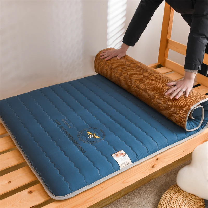 

Double-Sided Foldable Cooling Mat for Students Dormi Special Mattr Winter Summer Single Bed Upper-Lower Bedding Staa...