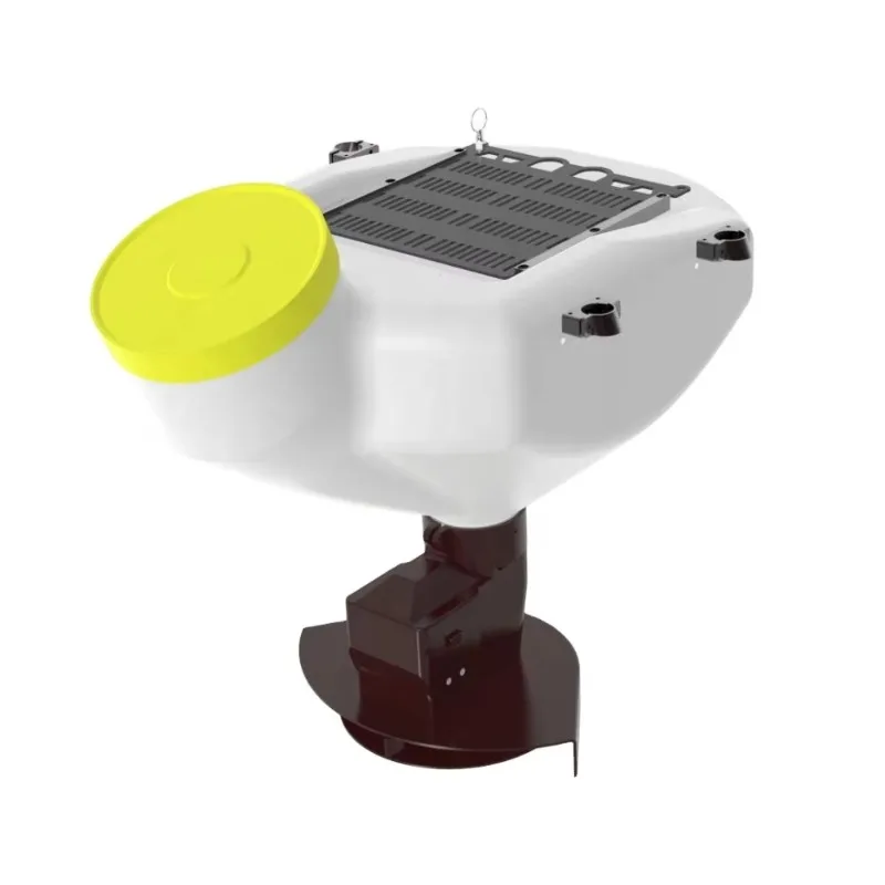 Drone particle distribution system ertilizer expander device/agricultural particle sprayer equipment fish food feeding
