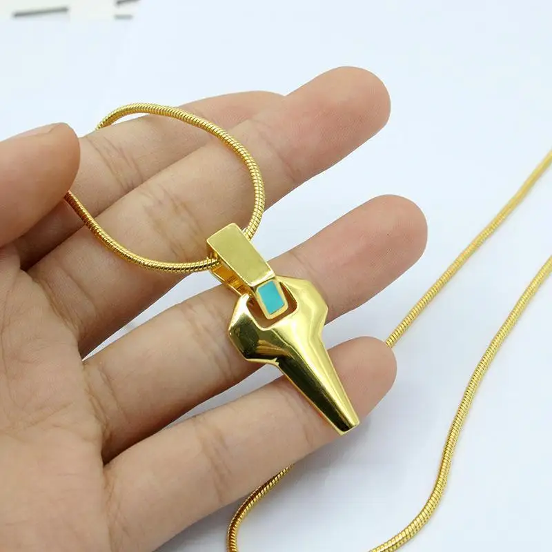 Cross-border Cyberpunk Fringe Runner David's Same Cross Necklace Anime Pendant Necklace