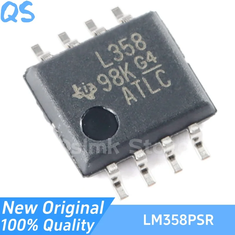 

New Original LM358PSR L358 SOIC-8 Dual channel standard operational amplifier IC chip