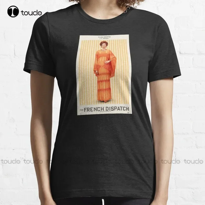 The French Dispatch (Wes Anderson) Timothée Chalamet Saoirse Ronan Adrien Brody Tilda Swinton Classic T-Shirt Collared Shirts