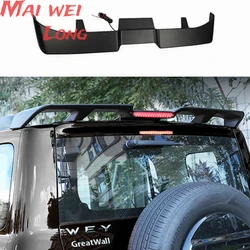 Car Rear Spoiler Wing For Tank 300 2021 2022 2023 2024 Roof Spoiler With Brake Light Car Styling Decoration Accessories