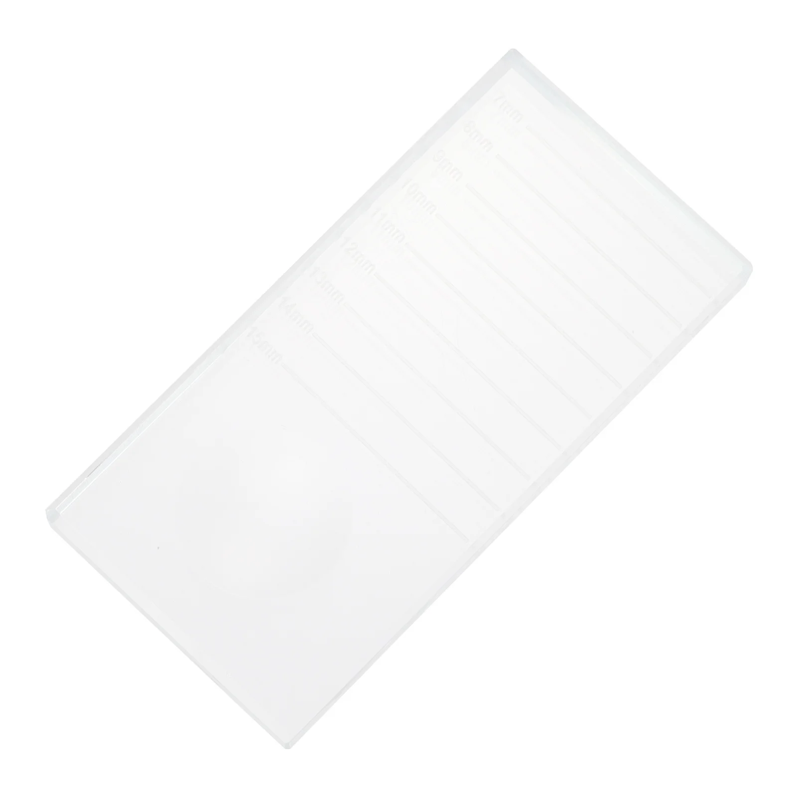 

1Pcs Eyelash Grafting Glass Gasket Durable Reusable Eyelash Extension Glue Tool Compact Beauty Pad Crystal Glass Gasket