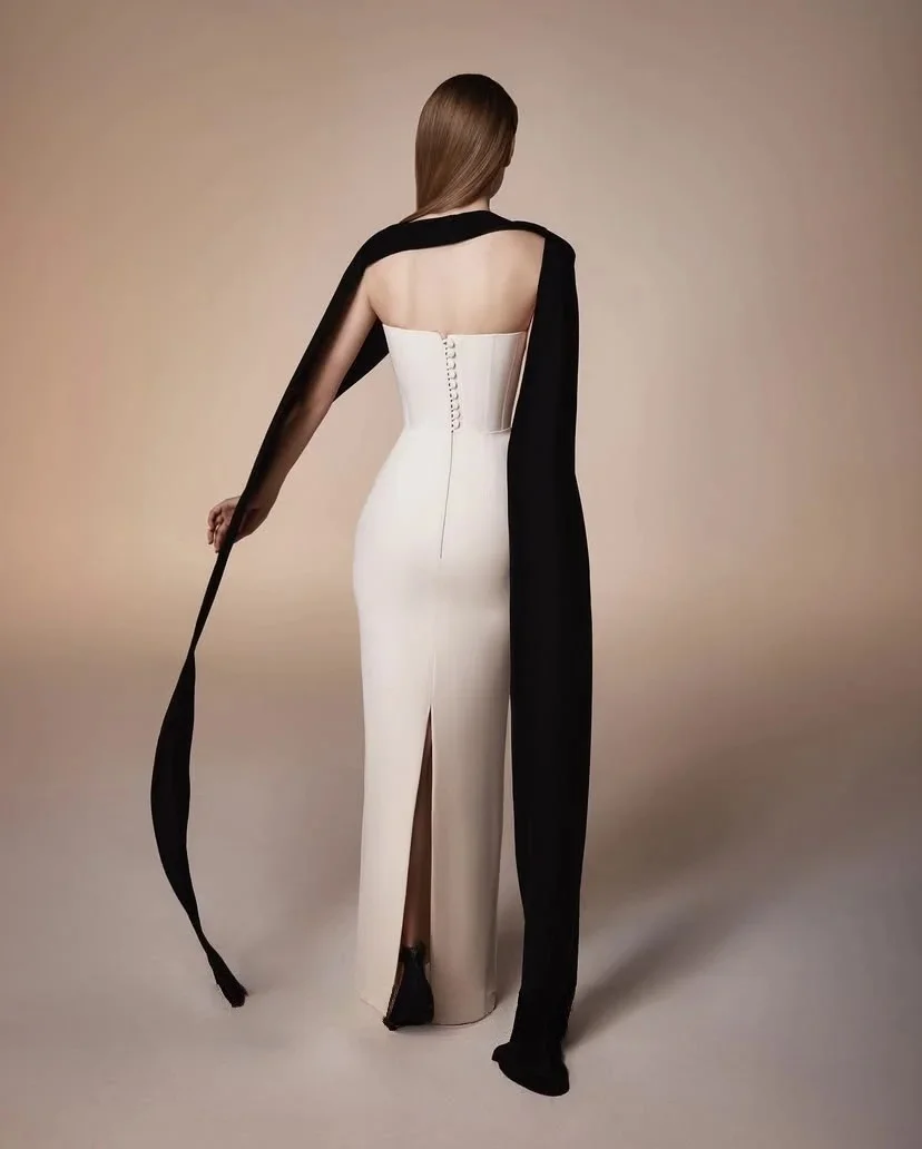 Maßgeschneidertes Temperament, personalisierte Eleganz, Abendkleid im Split-Stil, Bankett-Socialite-Abendkleid