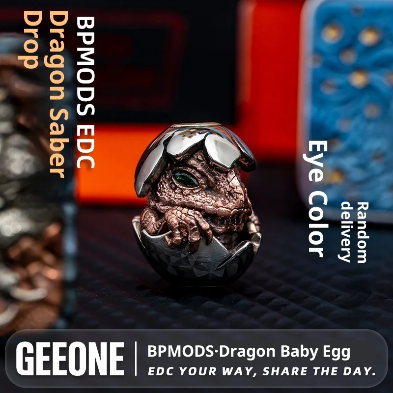 

Finger Playhouse Dragon Sword Pendant Dragon Egg Bpmods Metal Decompression Toy Paracord Pendant Fingertip Gyro Pendant Edc