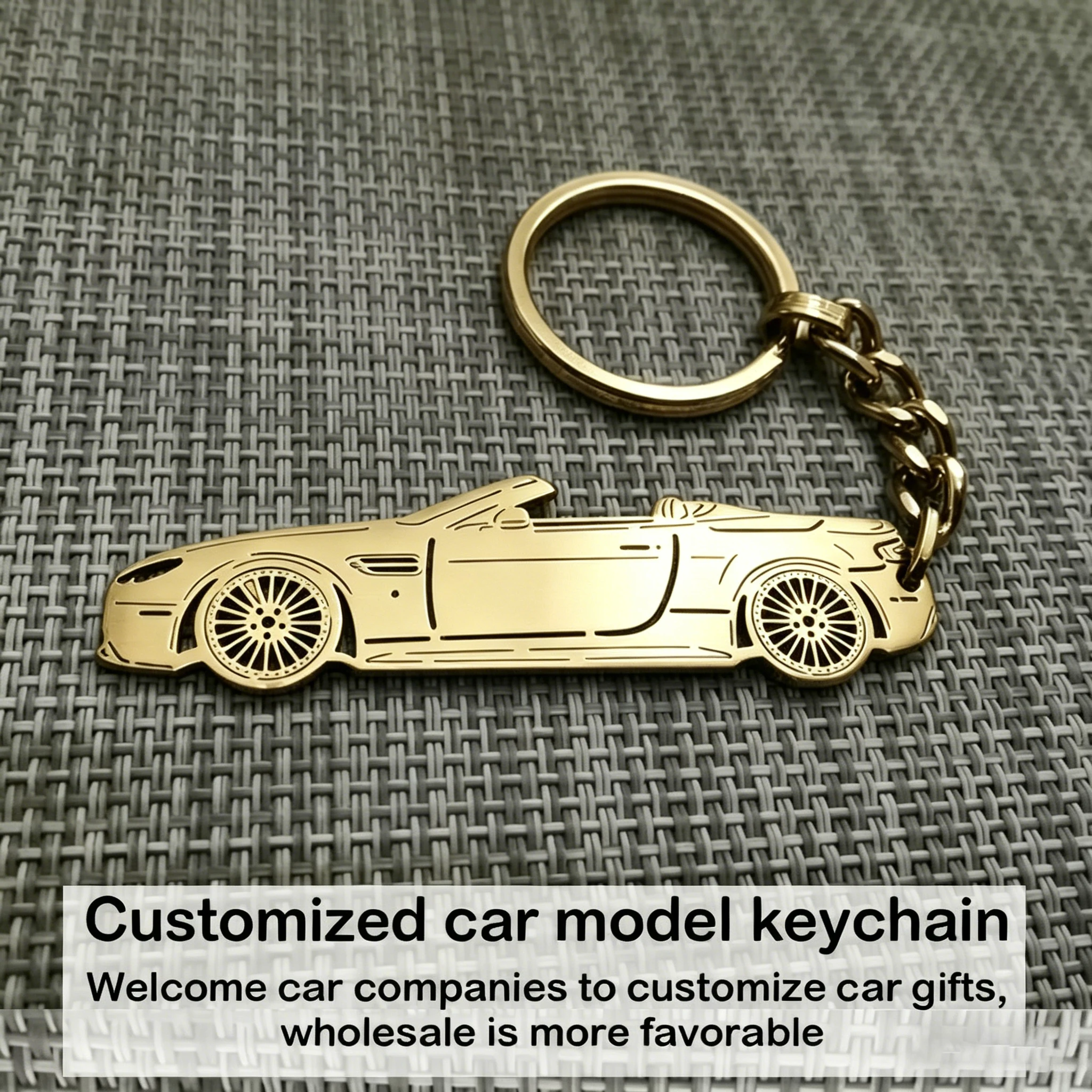Kundenspezifische Auto-Schlüsselanhänger im Großhandel, gleiche Stilrichtung wie Automodell-Anhänger, Motorrad-Schlüsselanhänger, individuelles Design, Metallgeschenke für Unternehmen – Detail 7