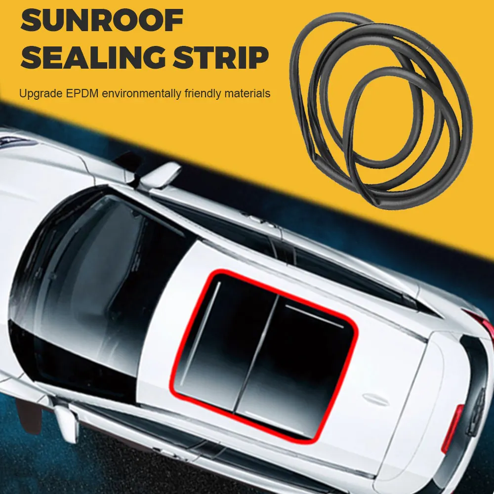 

70205-T2A-A01 Car Sunroof Glass Weatherstrip Rubber Seal For Honda Civic Accord CR-V Hybrid Insight Odyssey Pilot 70205T2AA01