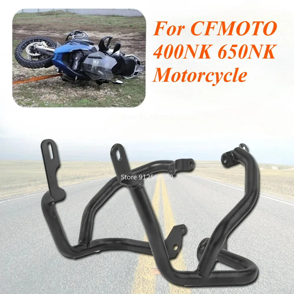 For CFMOTO 400NK 650NK Motorcycle Engine Bumper Frame Guard Crash Bar Protector NK 400 2016-2025 Motorcycles Accessories