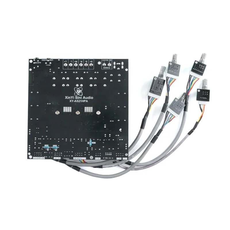 AS21HPA High-Power BT 5.2 Digital Amplifier Board 2.1 Channel Class D Subwoofer 300W*2+600W TPA3255 Speaker Module