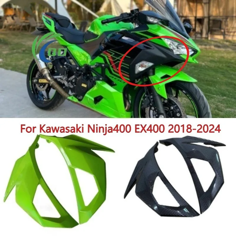 

Motorcycle Fairing Cowl Turn Signal Panel Cover Fit For Kawasaki NINJA 400 Ninja400 EX400 2018 2019 2020 20