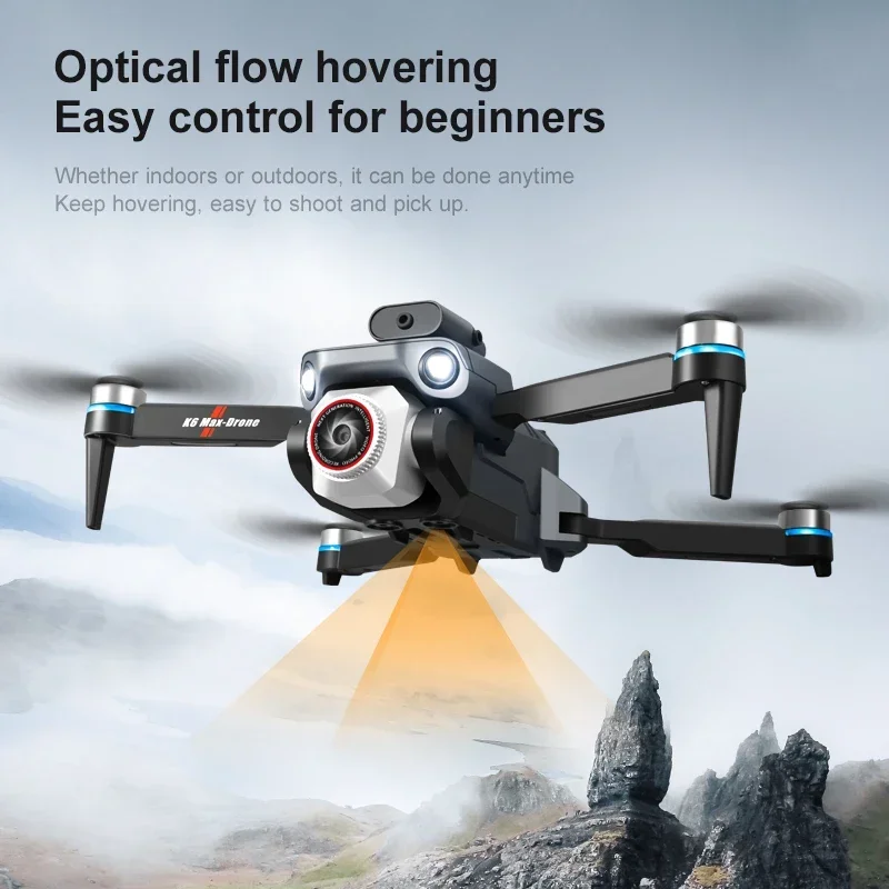 K6Max Drone 4K/8K Double HD Camera Intelligent Obstacle Avoidance Dron RC Quadcopter Brushless Motor Picture Transfer Screen